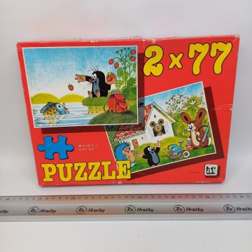 Puzzle Krteček 2x77ks
